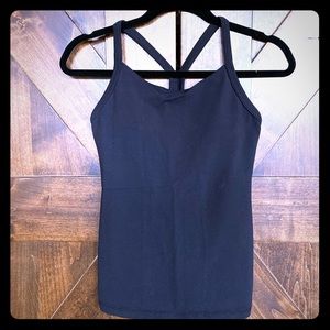Lululemon tank top. Black size 6